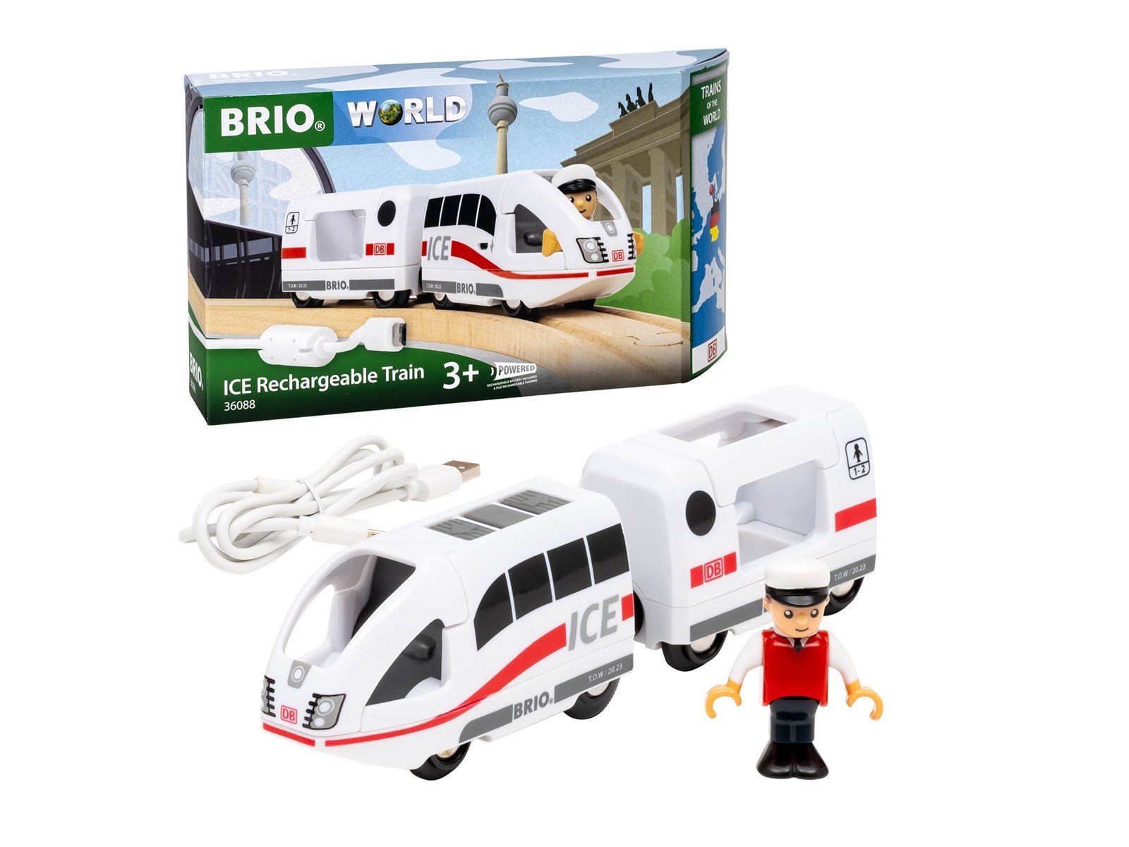 Brio ICE Rechargeable Train (Trains of the world) Brio ICE Rechargeable Train (Trains of the world)